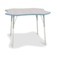 thumbnail image 1 of Four Leaf Activity Table - A-height - Driftwood Gray/Coastal Blue/Gray, 1 of 7