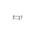 thumbnail image 1 of Berries Kidney Dry Erase Table - 72" x 48", Mobile - Write-n-Wipe/Black/Black, 1 of 5