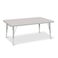 thumbnail image 1 of Rectangle Activity Table - 30" X 48", E-height - Driftwood Gray/Gray/Gray, 1 of 7