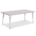 thumbnail image 1 of Rectangle Activity Table - 30" X 60", A-height - Driftwood Gray/Gray/Gray, 1 of 7