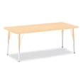 thumbnail image 1 of Rectangle Activity Table - 30" X 72", E-height - Maple/Maple/Camel, 1 of 7