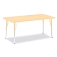 thumbnail image 1 of Adult Height Maple Top/Edge Rectangle Table, 1 of 2
