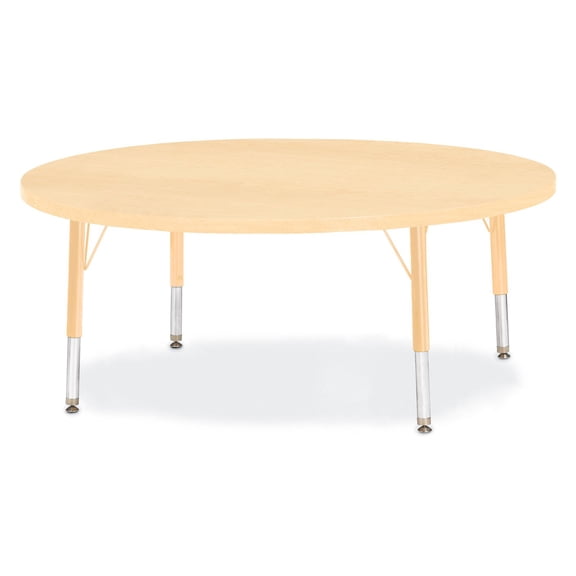 Jonti-Craft Rainbow Accents KYDZ Round Activity Table