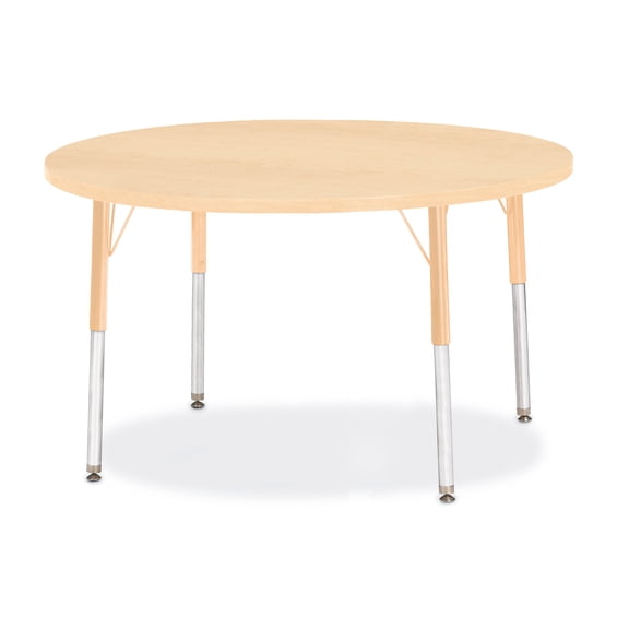 Jonti-Craft Rainbow Accents KYDZ Round Activity Table