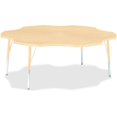 thumbnail image 1 of Six Leaf Activity Table - 60", E-height - Maple/Maple/Camel, 1 of 2