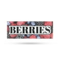 thumbnail image 1 of Berries Vinyl Decal 12 Inch x 5 Inch Weatherproof Heavy-Duty Adhesive Backing | Fresh Produce, Farmer’s Market, Seasonal Fruit | Made in USA, 1 of 6