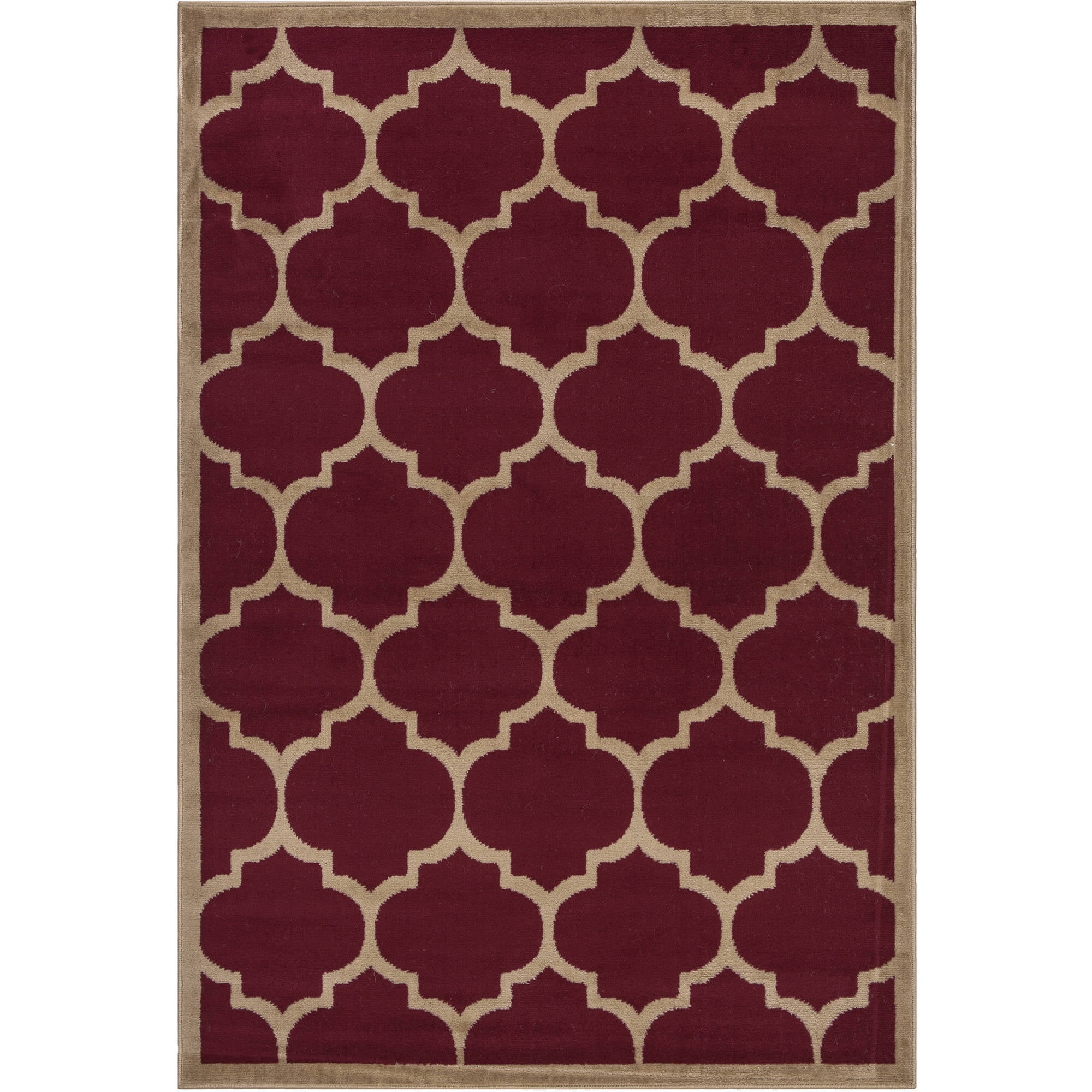 Berrnour Home Homesense Collection Contemporary Moroccan Trellis Design