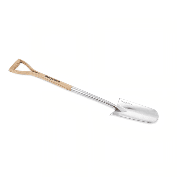Berry&Bird Trenching Shovel Garden Drain Spade Shovel 35" Garden Planting Spade