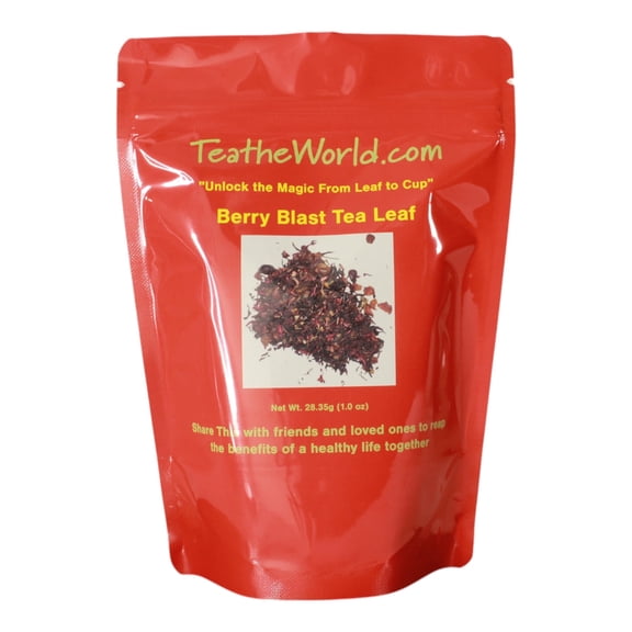 Tea The World Berry Fruit Loose Leaf Tea Caffeine-Free 1 Count