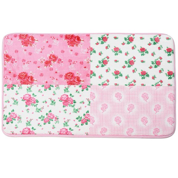 Berry Bloom Shower Curtain or Memory Foam Bath Rug