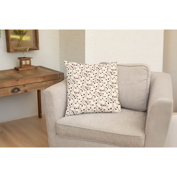 Berry Branch Decorative Throw Pillow