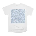 Berry Branches Pattern Blue Palette T-Shirt Tee Gift For Him Merch For ...