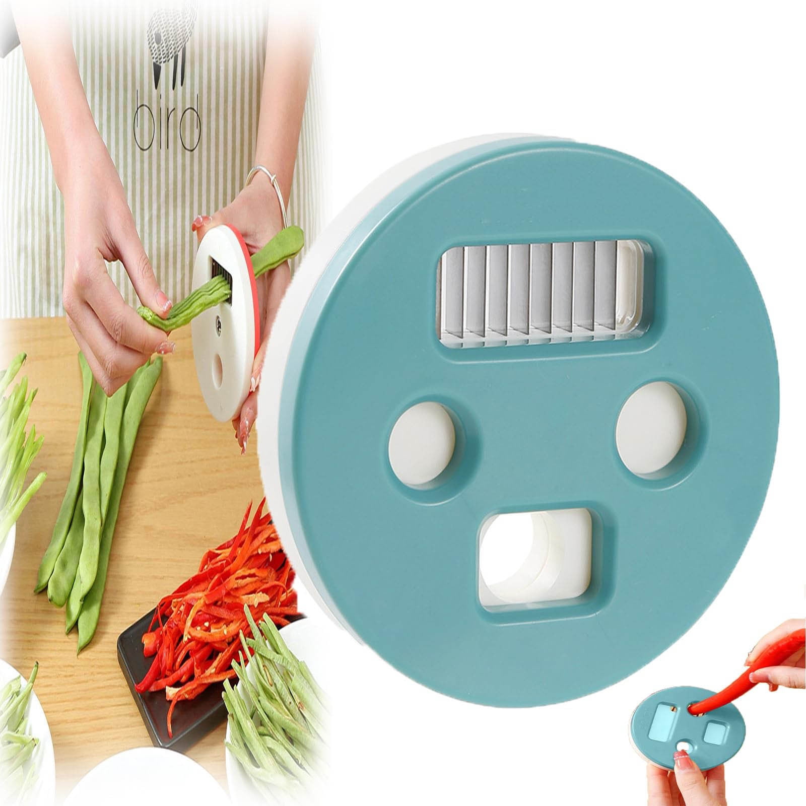 Berry Ceramic Teal Hand Chopper Cancel Items Not Shipped Fruit And