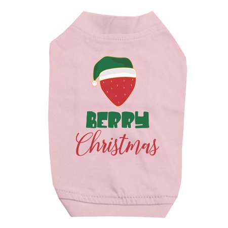 Berry Christmas Cool PINK Pets Shirt Holiday Gift