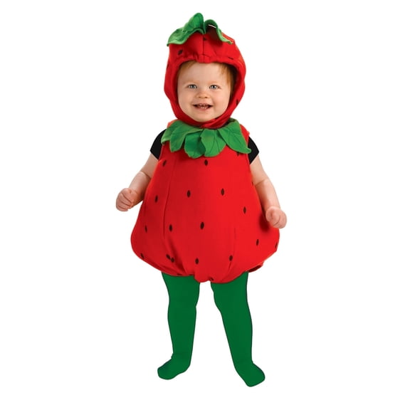 Rubies Berry Cute Strawberry Costume for Toddlers, Girls 12-24 Months