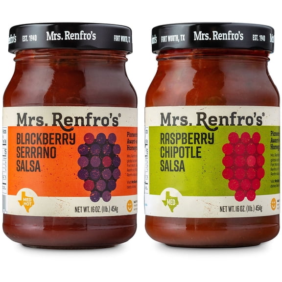 Mrs. Renfro's Berry Fruity 2-Pack Salsa Bundle