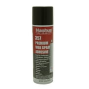 Berry Global 357 Premium Web Spray Adhesive, 19.6 fl oz., Aerosol, Water White - 12 BX 573-1421892
