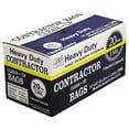 thumbnail image 1 of Berry Heavy Duty Contractor Bags - 32" Width x 50" Length - 3 mil (76 Micron) Thickness - Black - 20/Carton - Waste Disposal, 1 of 3