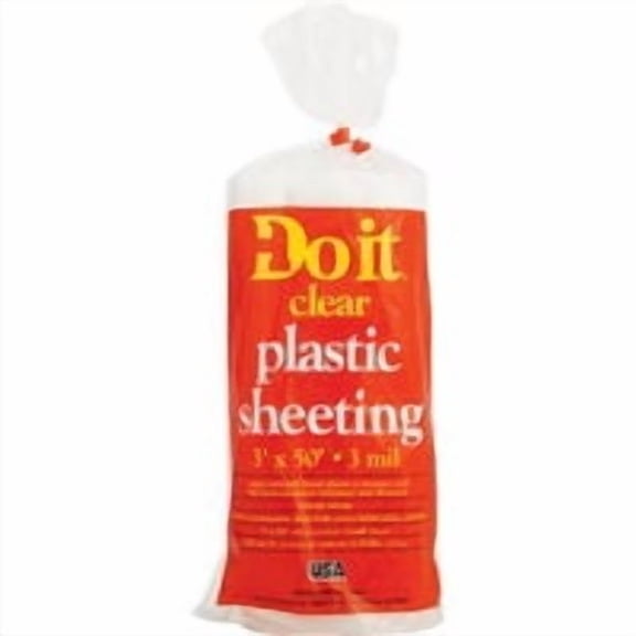 Berry Global Do it Plastic Sheeting, Case of 8