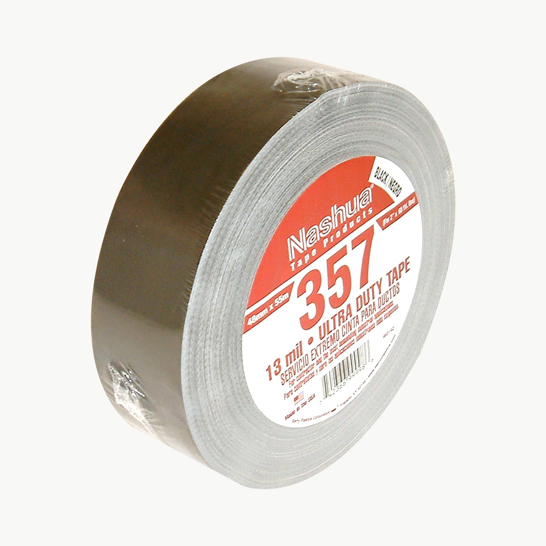 Berry Global Premium Duct Tapes, Black, 48 mm x 55 m x 13 mil - 24 Rolls (573-1086160)
