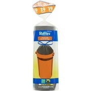 Berry Global Ruffies 39 gal 0.95 mil Lawn & Leaf Trash Bag, Black - 20 Count