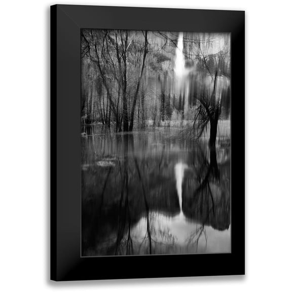 Berry, Jerry 11x14 Black Modern Framed Museum Art Print Titled - Yosemite Falls