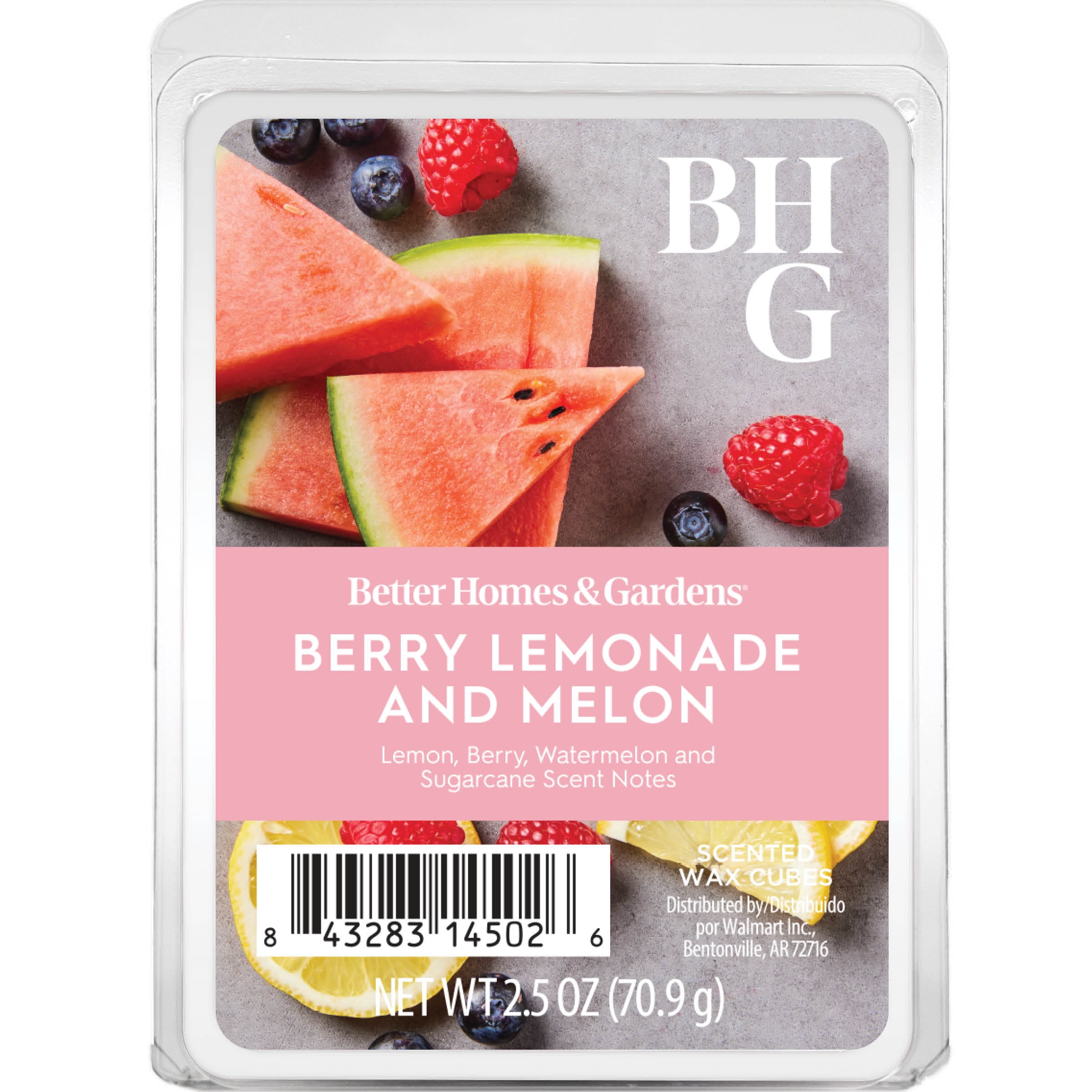 Better Homes & Gardens Berry Lemonade Melon Scented Wax Melts 2.5