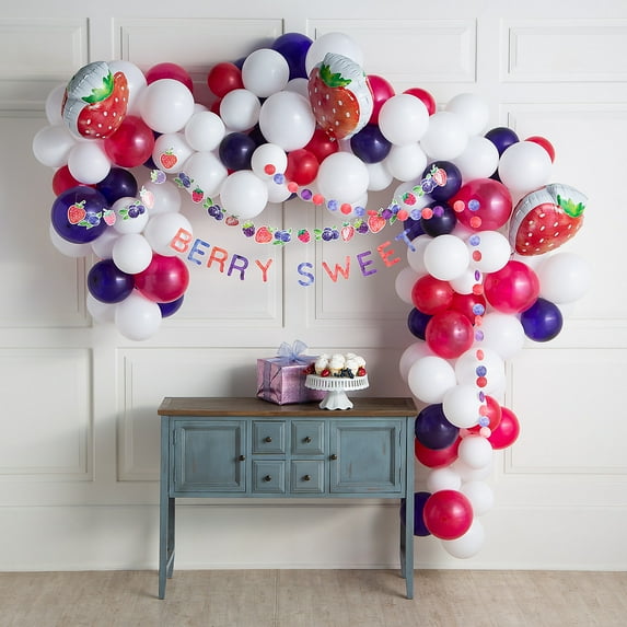 Berry Party Balloon Garland Kit - 80 Pc