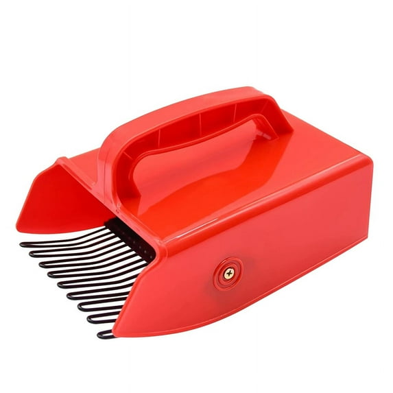 Berry Picker, Berry Pickers and Rakes with Metallic Comb and Ergonomic Handle for Easier Berry Picking, Blueberry