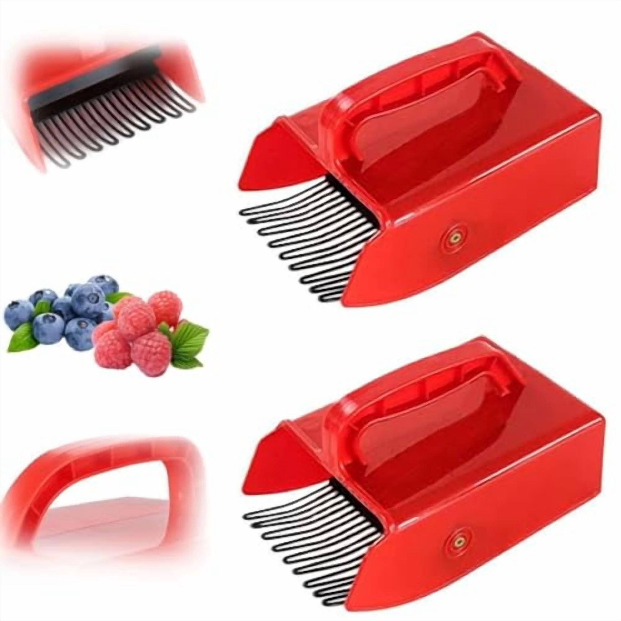 Berry Picker with Metallic Comb, Fruit Picker Tool Blueberry Picker ...