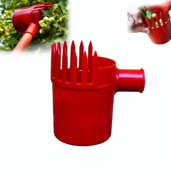 Berry Picker Scoop, Thickened Fruit Picking Rake With Blunt Comb, Detachable Pole Compatible Harvester For Blueberry Cherry Jujube, Garden Harvesting Tool