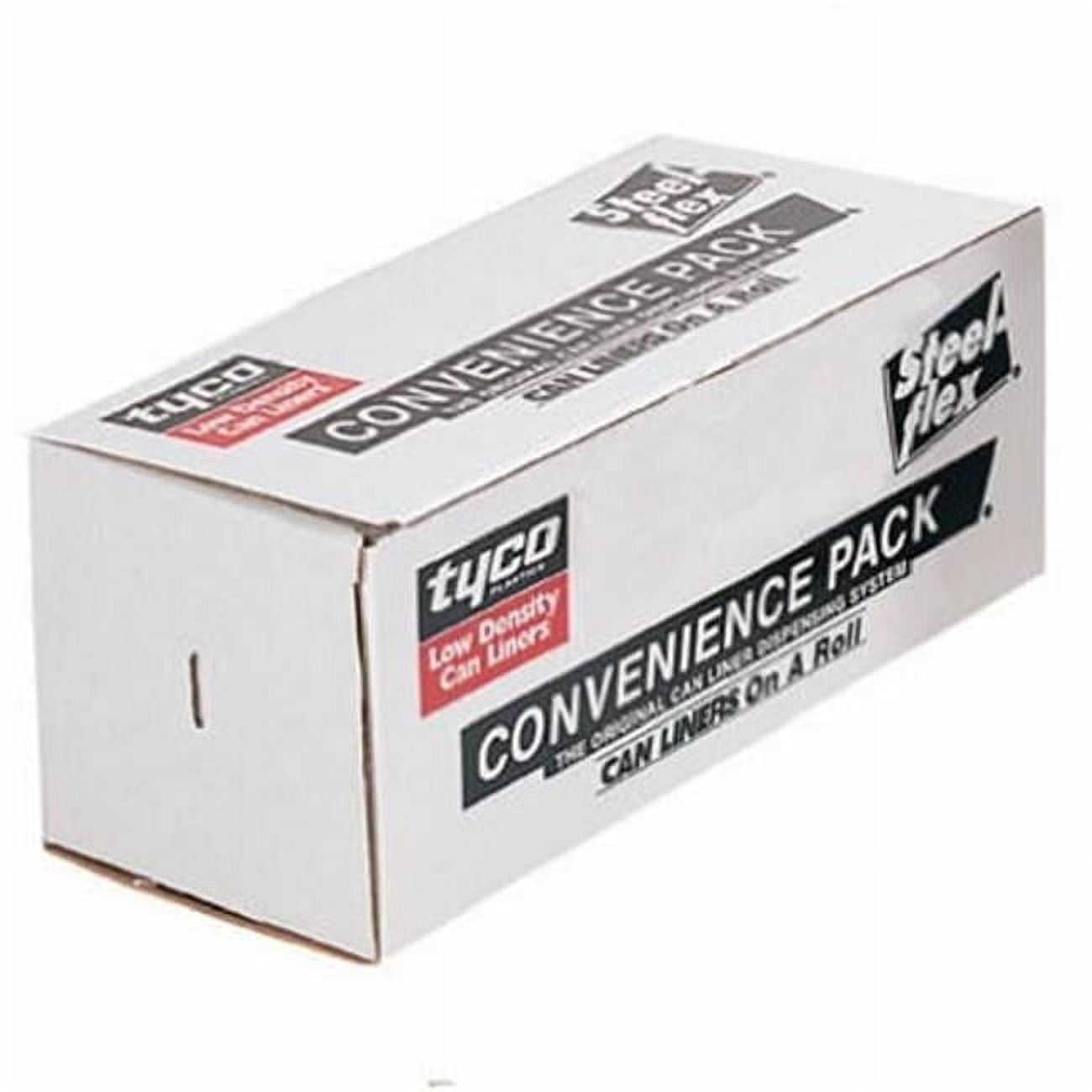 Berry Plastics 623411 45 Count, 60 Gallon, White Can Liner