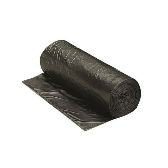 Berry Plastics NYC4248 PE 56 gal 42.5 x 47 in. 1.35 Mil Heavy Can Liner On A Roll, Black