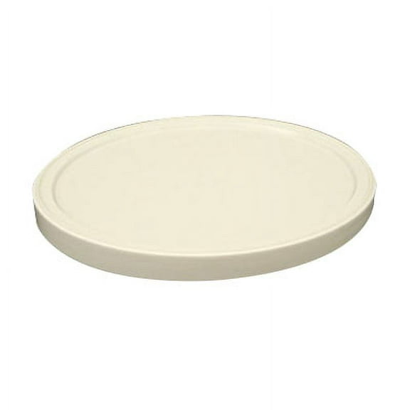 Berry Plastics Venture Long skirt Single seal LLDPE Round Container Lid For 64 oz. Container, White | 450/Case