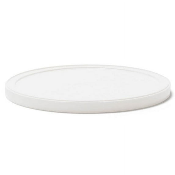 Berry Plastics Venture Single Seal Polypropylene Lid For 173 oz. Round Deli Tub, White | 120/Case