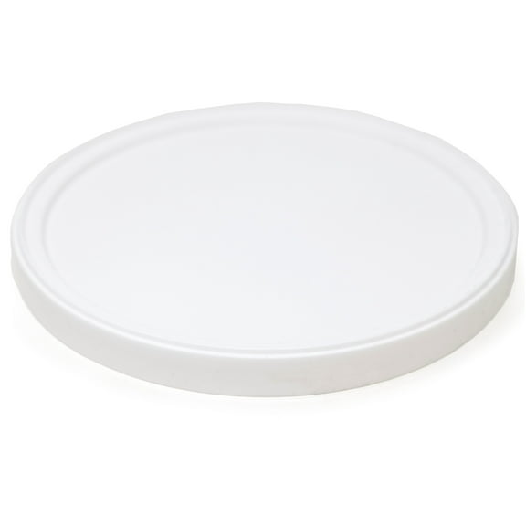 Berry Plastics Venture Single seal LLDPE Round Container Lid For 85 oz. Container, White | 480/Case