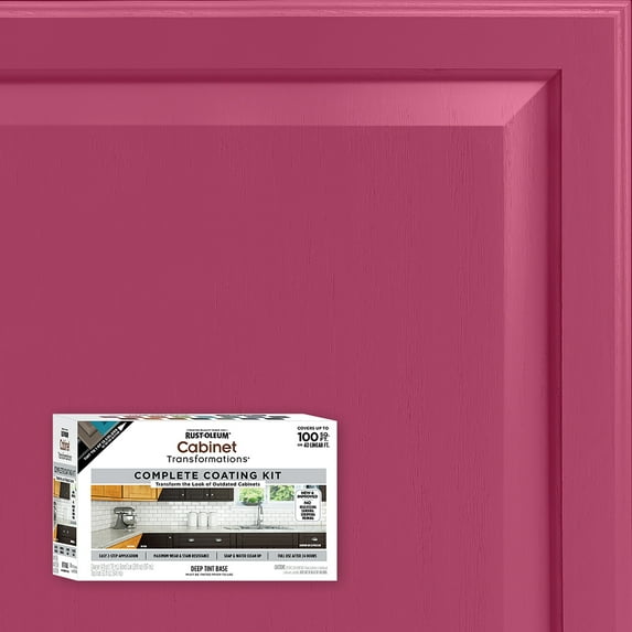 Berry, Rust-Oleum Cabinet Transformations Satin Coating Kit-38039001T, Quart