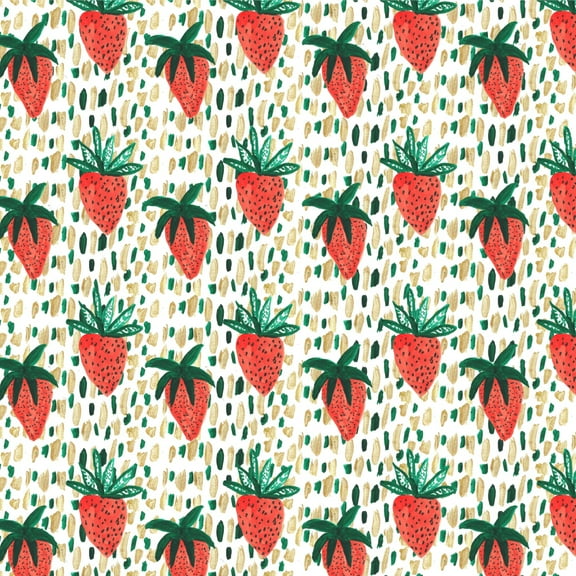 Berry Special Strawberries Premium Roll Gift Wrap Wrapping Paper