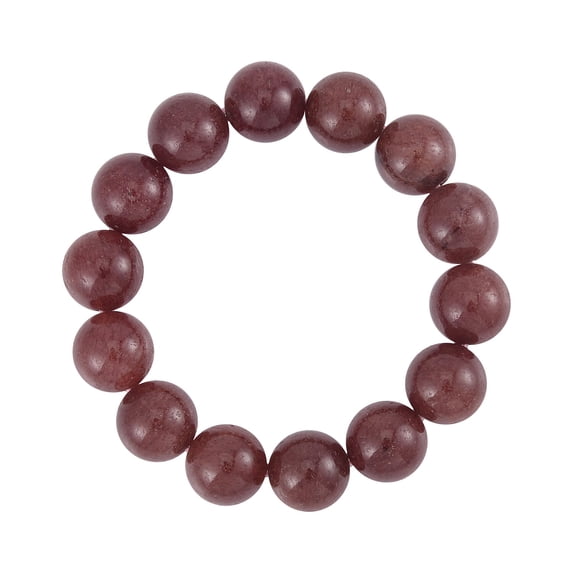 Berry Strawberry Quartz Beads Beaded Stretch Bracelet for Women Jewelry Ct 332.92 Birthday Christmas Gifts for Women