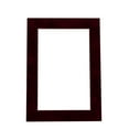 thumbnail image 1 of Berry Suede Acid Free 8.5x11 Picture Frame Mats with White Core Bevel Cut for 5.5x8.5 Pictures -, 1 of 4