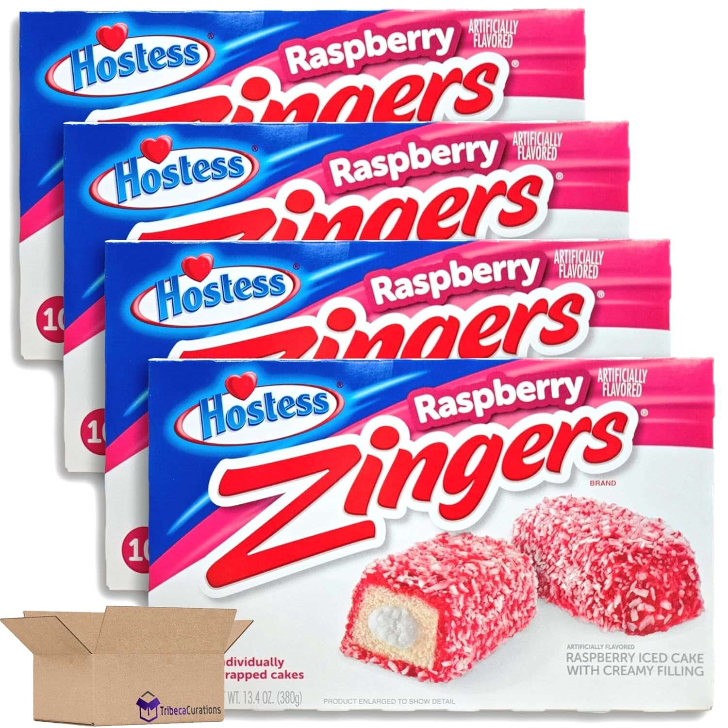 Berry Zingers Value Pack Bundled by | 13.4 Oz Box of 10 Individually ...