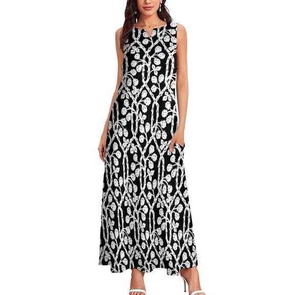 Berry brambles Long Dress dresses summer woman birthday dresses for women Dresses for wedding party