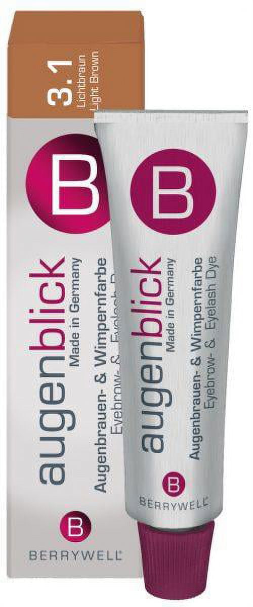 BerryWell AugenBlick Permanent Brow & Eye Tint Light Brown Eyebrow