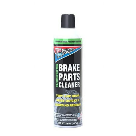 Berryman Non-Chlorinated Automotive Brake Parts Cleaner for Cars, Trucks, Motorcycles, 14 oz
