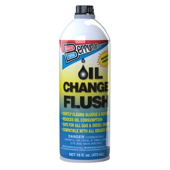 Berryman Products 1216, Oil Change Flush, 16 fl. oz. Pour Can