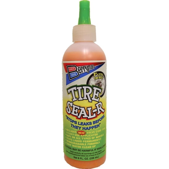 Berryman Products 1308, Seal-R Tire Sealant for Car and Bike Tires, 8 oz