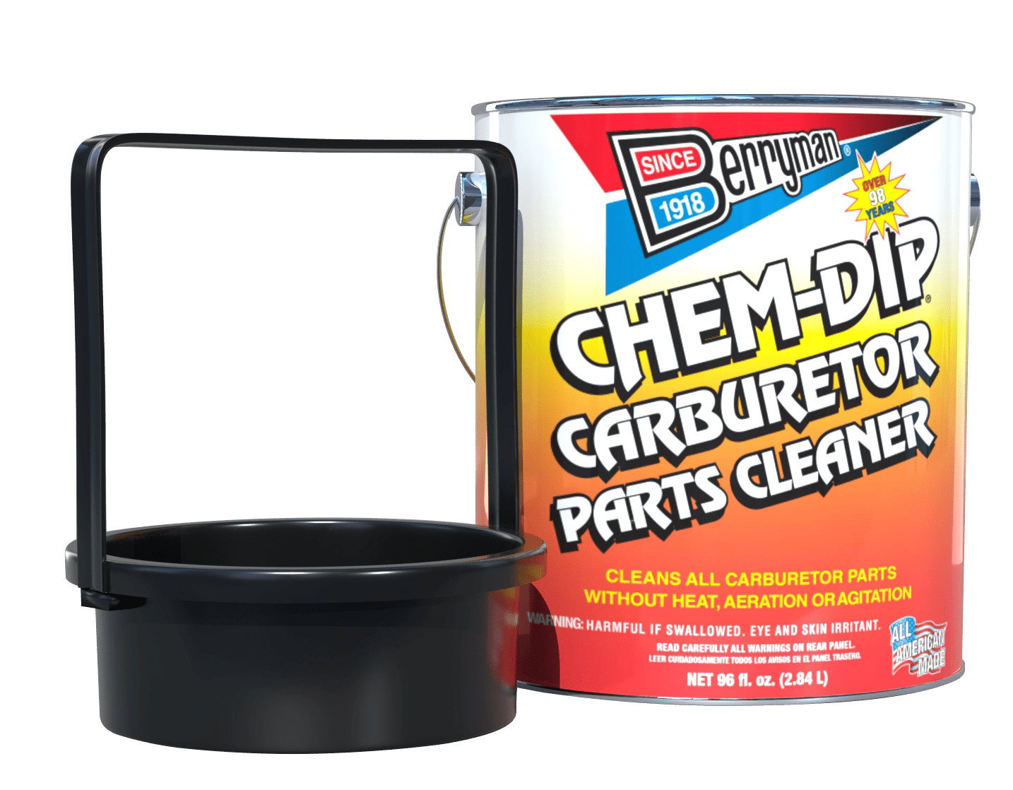 Berryman Products B9 Chem Dip Parts Cleaner with Basket and Armlock