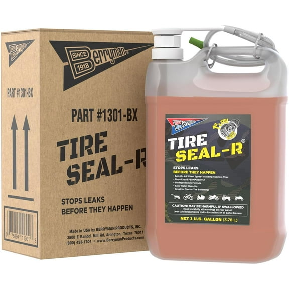 Berryman Seal-R Tire Sealant w/Pump