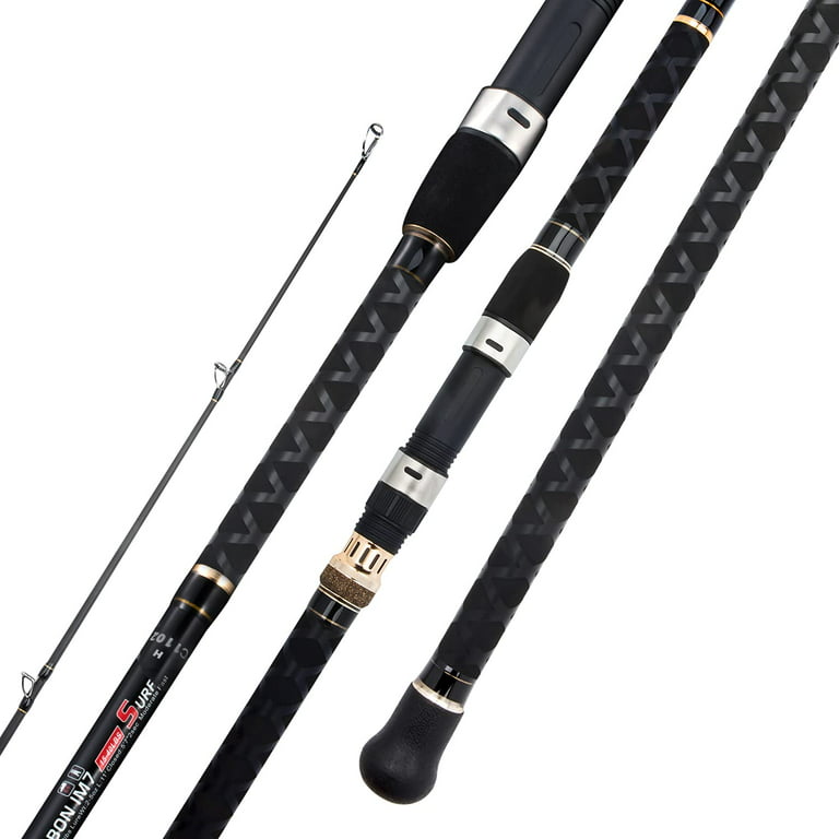 Berrypro Surf Spinning Fishing Rod Graphite Spinning Rod (9'/10'/10'6''/11'/ 12'/13'3'')10'-Casting-2pc 