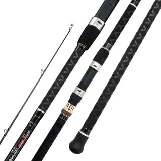 Fiblink Surf Spinning Fishing Rod Carbon Travel Surf Rod 2 Piece Saltwater  Spinning Fishing Rod 12', Spinning Rods -  Canada
